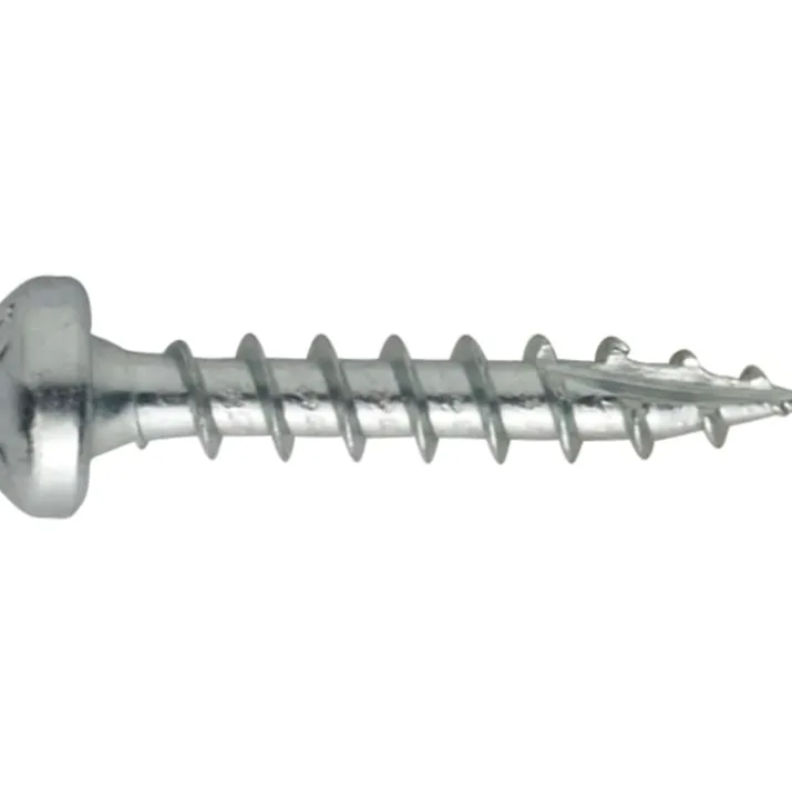 NKT Elforzinket spånskrue, med panhoved, 4,0x15 mm, 200 stk