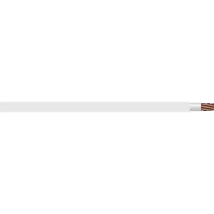 NKT PVT installationskabel 1x6 mm², metervare, lysegrå