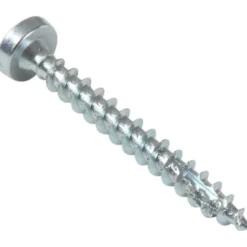 NKT Spun+ skrue, elforzinket, panhoved, 4,0x35 mm, 200 stk