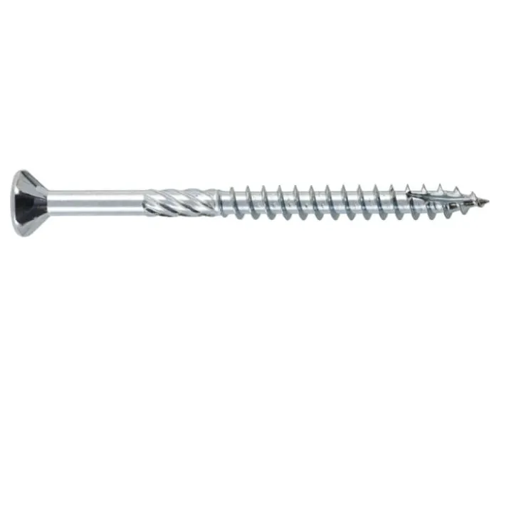 NKT Spun+ skrue, elforzinket, undersænket hoved, 6,0x120 mm, 200 stk