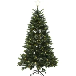 Nordic Winter Lifa kunstigt juletræ med lys, 150 x 106 cm