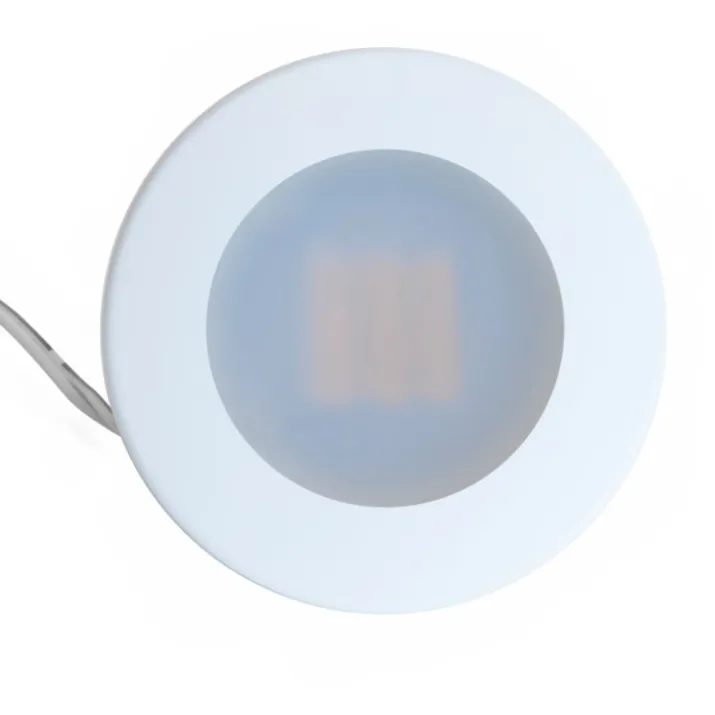 Nordtronic Alina indbygningsspot, mat hvid