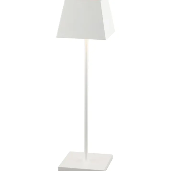 Nordtronic Conexos genopladelig bordlampe, hvid