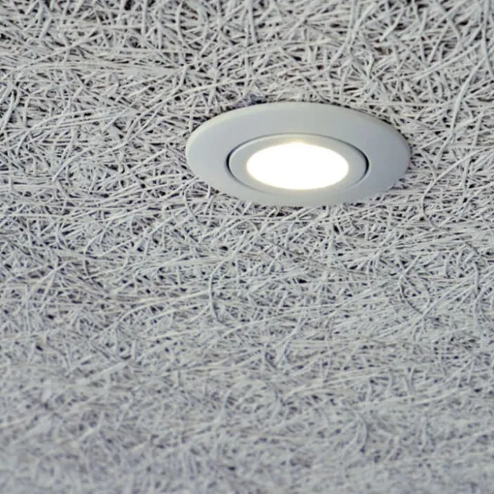 Nordtronic Fast Install ECO indbygningsspot, mat hvid, 10-pak