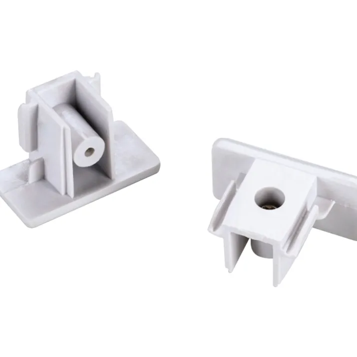 Nordtronic 1F endestykke, hvid
