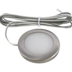 Nordtronic Linea møbelspot, 3000K, børstet aluminium