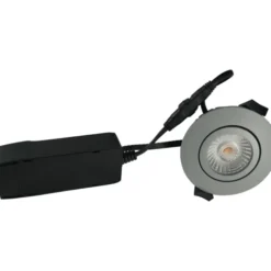 Nordtronic Low Profile ECO indbygningsspot, grå, 4000K