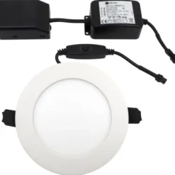 Nordtronic Lucette G2 indbygningsspot, Ø12 cm