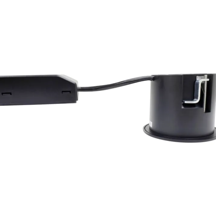 Nordtronic Quick Install indbygningsspot, GU10, rund, mat hvid