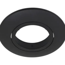 Nordtronic rund front til Quick Install G2 og Uni Install G2 spots, sort