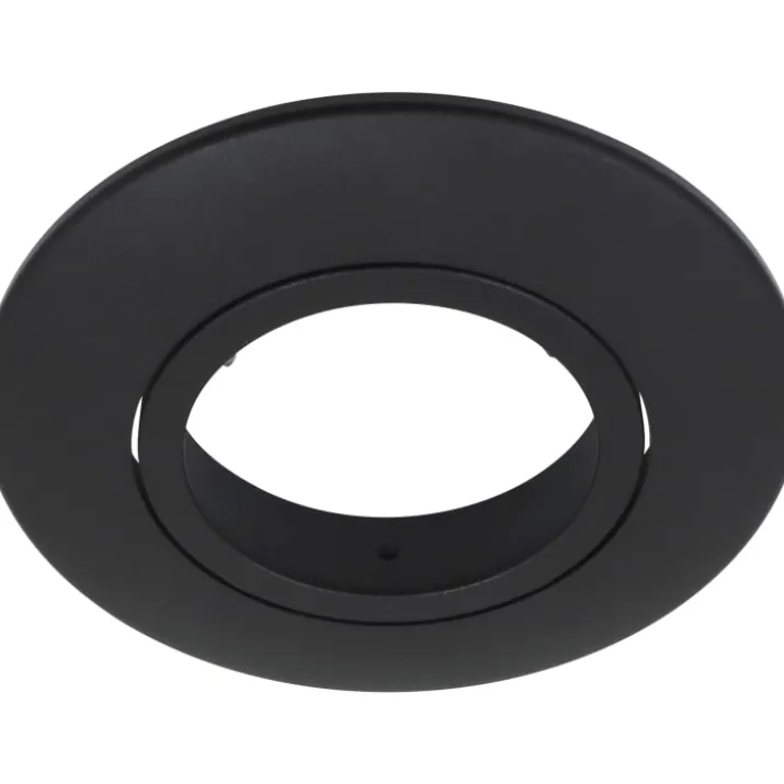Nordtronic rund front til Quick Install G2 og Uni Install G2 spots, sort