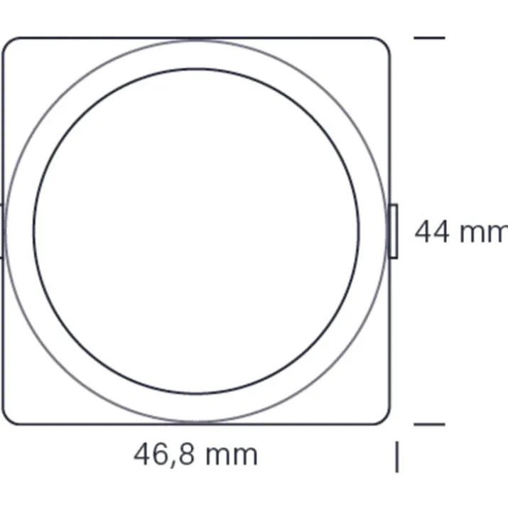 Nordtronic Triac lysdæmper, hvid
