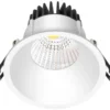 Nordtronic Velia indbygningsspot, mat hvid, 3000K