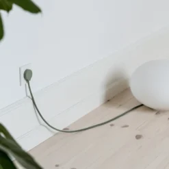 Norm F stikprop, schuko, med jord, grøn