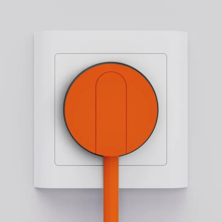 Norm K stikprop, med jord, orange