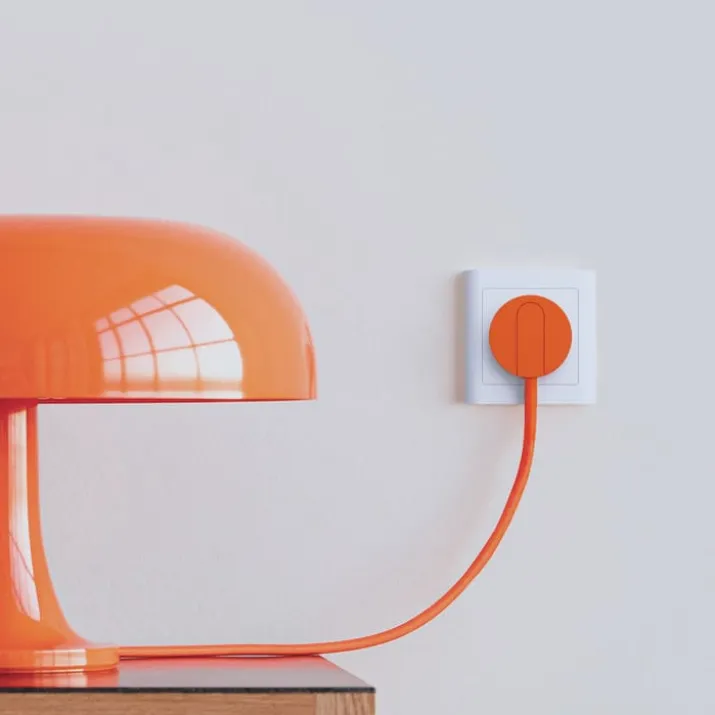 Norm K stikprop, med jord, orange