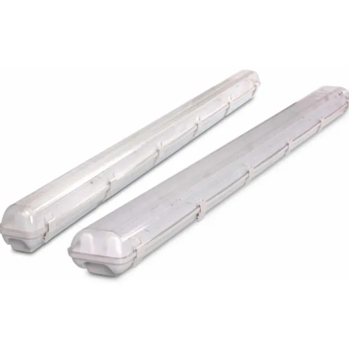 NVC Lighting Alaska LED armatur, 1xT8 LED rør, 120 cm
