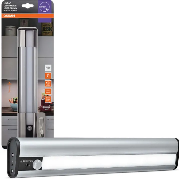 Osram Linear genopladelig underskabsbelysning, 30 cm