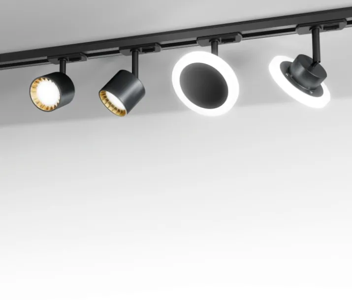 Osram Smart+ Wifi Tracklight Circle skinnespot, justerbar hvid, sort
