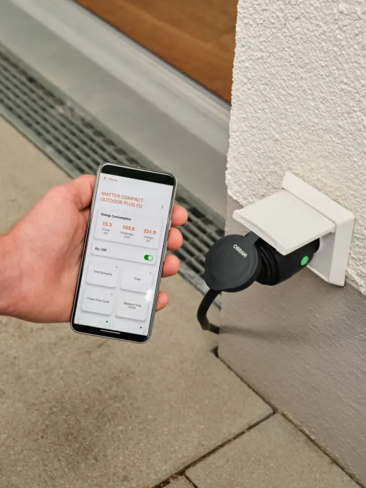 Osram Smart+ WiFi udendørs stikprop med energimåler
