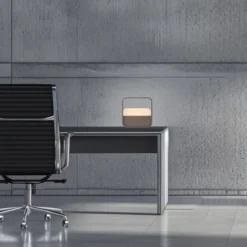 Paul Neuhaus Pure Go Akku genopladelig bordlampe, brun