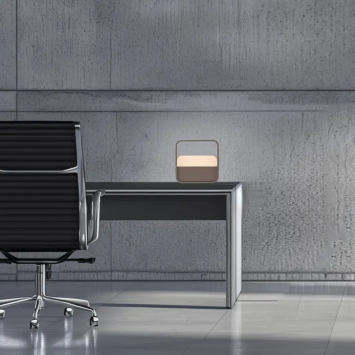 Paul Neuhaus Pure Go Akku genopladelig bordlampe, brun
