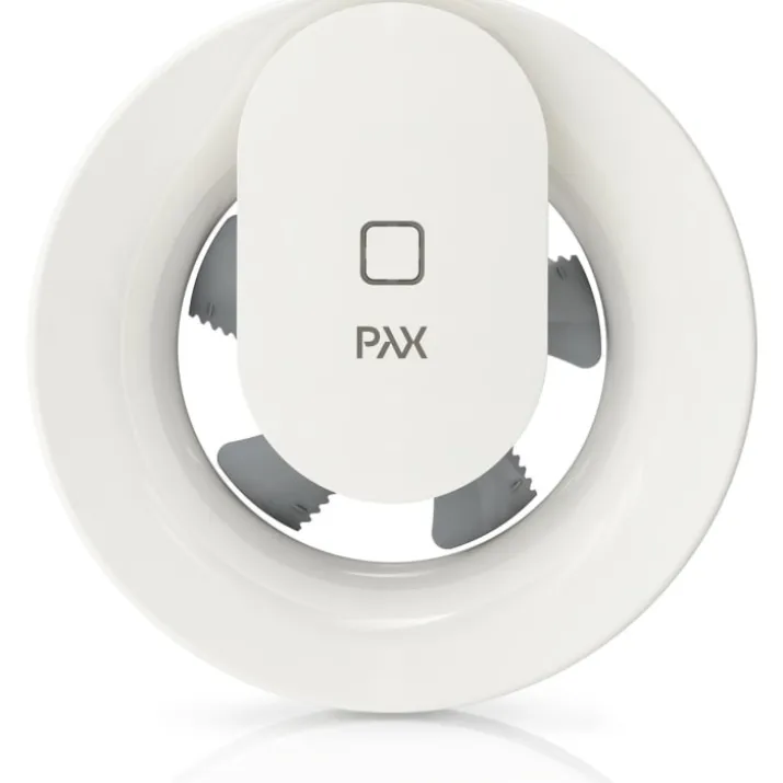Pax Calima badventilator, app styring, Ø100 mm, hvid