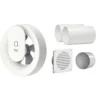 Pax komplet ventilationspakke, Ø100mm, hvid