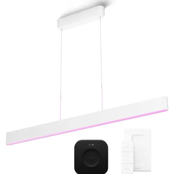 Philips Hue Ensis langbordspendel, hvid, startsæt