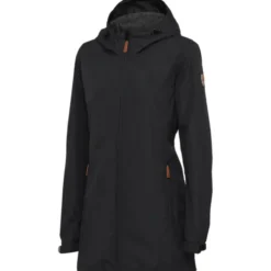 Pitch Stone Crossover regnjakke dame, sort, str. 2XL