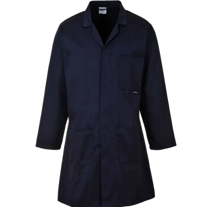 Portwest standard kittel, marineblå, str. 3XL