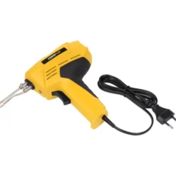 PowerPlus loddepistol med led lys og holder, 100W