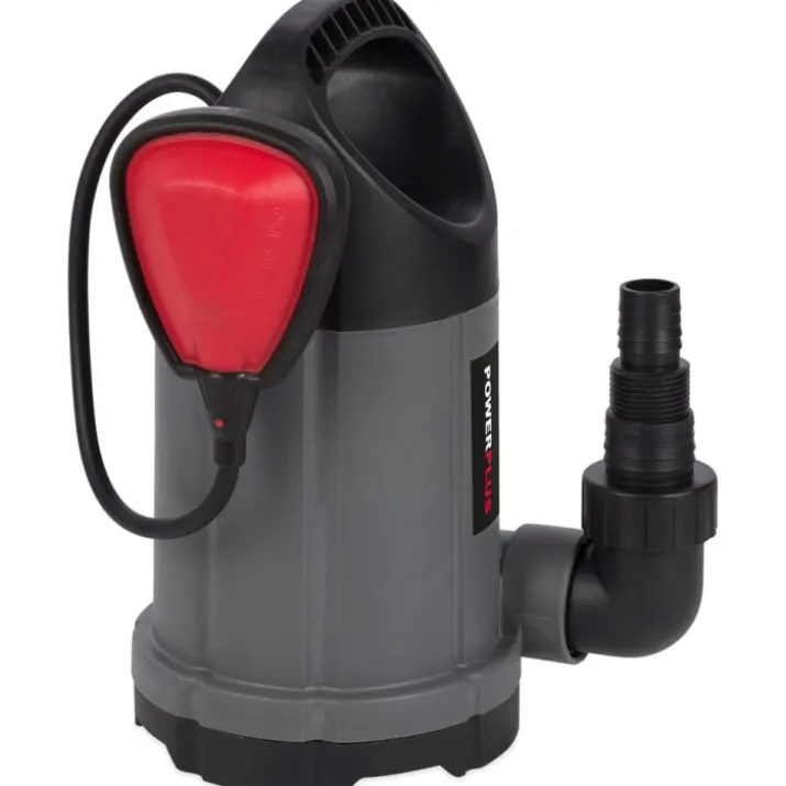 PowerPlus 250W dykpumpe, til rent vand, 5.000 liter