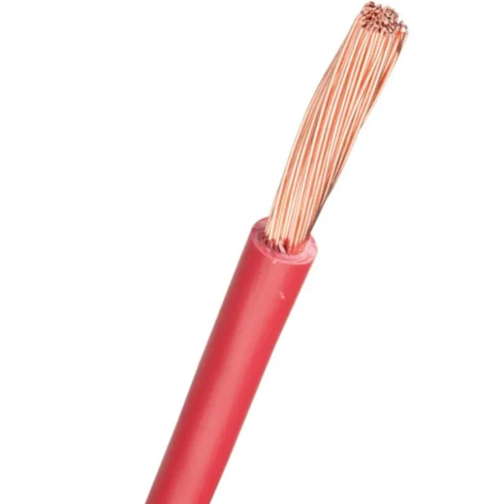 PVT Ledning, 1x10 mm², rød