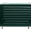Qventi varmepumperskjuler aluminium, 100 cm, grøn