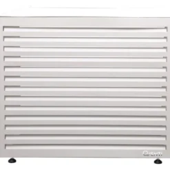 Qventi varmepumperskjuler aluminium, 130 cm, hvid