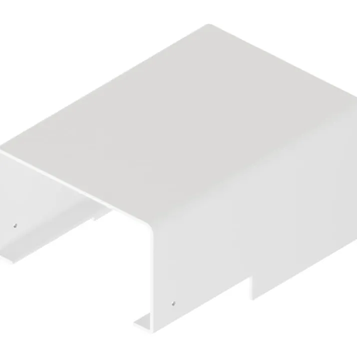 Qventi vægkanal forbinder, hvid