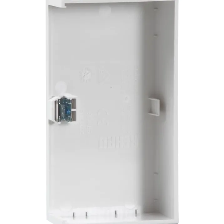 Rehau Signa endestykke, Base 70/110 mm, perlehvid