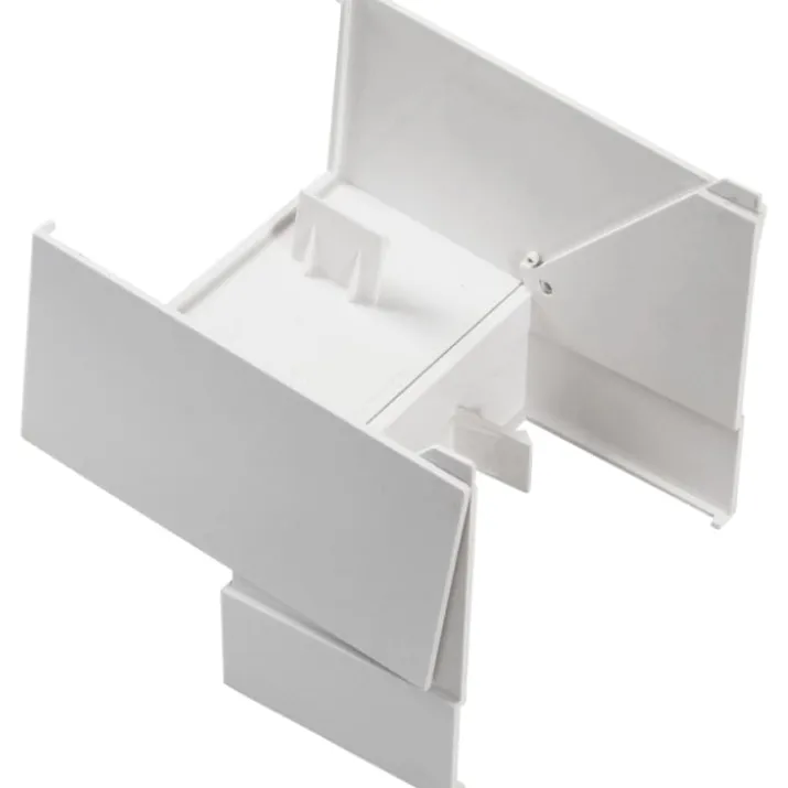 Rehau Signa indvendigt hjørne, Base 70/110 mm, perlehvid