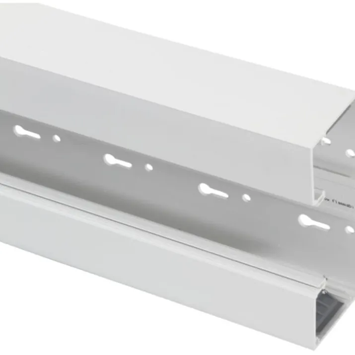 Rehau Signa installationskanal med låg, 70/170 mm, perlehvid