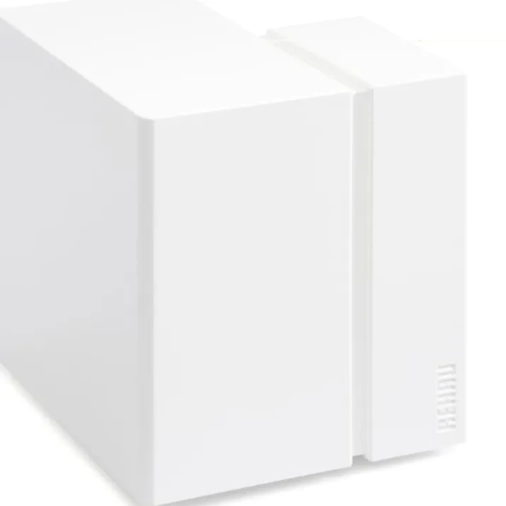 Rehau Signa udvendigt hjørne, Base 70/110 mm, perlehvid