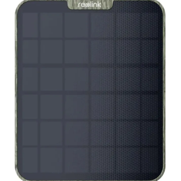 Reolink solcellepanel 6W, kamouflage