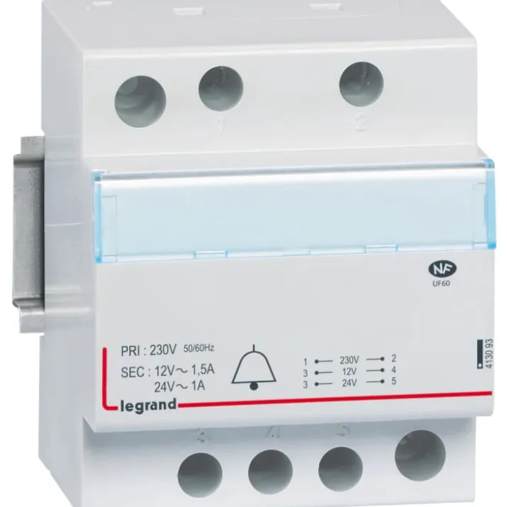 Ringetrafo AC, 4 modul, 24V/12V
