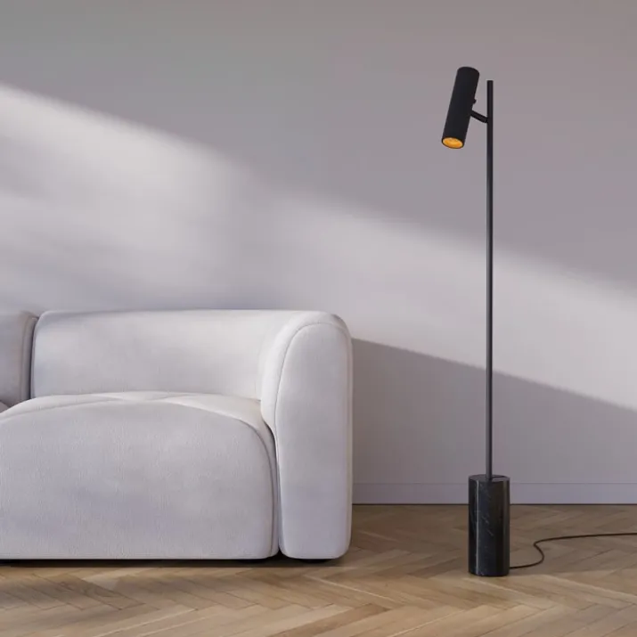 Sackit Expo gulvlampe, sort