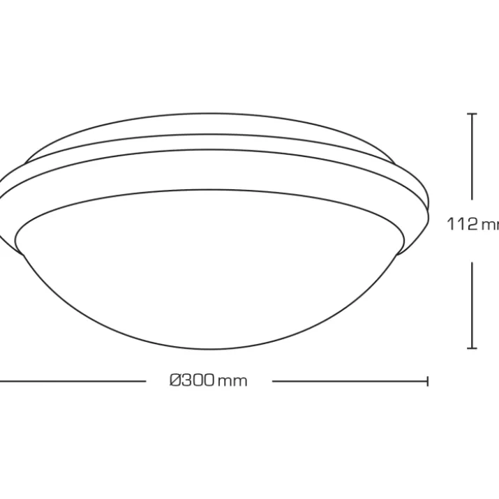 Scan Products Clara plafond, 4000K, sensor