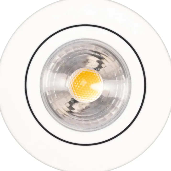 Scan Products Claudia Loop indbygningsspot, 2700K, mat hvid