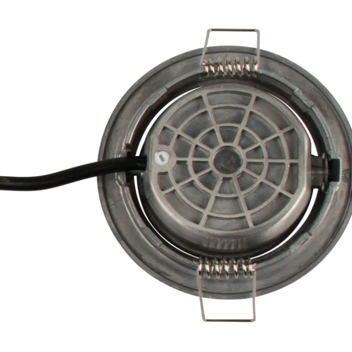 Scan Products Claudia Loop indbygningsspot, 3000K, børstet aluminium