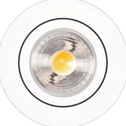 Scan Products Claudia Loop indbygningsspot, 3000K, mat hvid