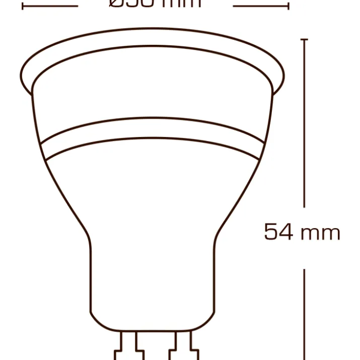Scan Products GU10 spotpære, 3000K