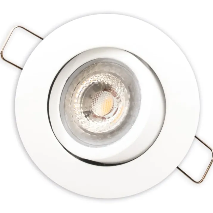 Scan Products Luna Low Profile 2.0 indbygningsspot, 2700K, mat hvid, 6 stk